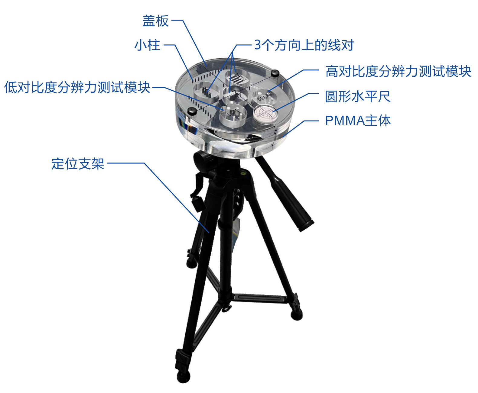 T/WSJD 8-2020口腔锥形束CT性能模体——技术规格书